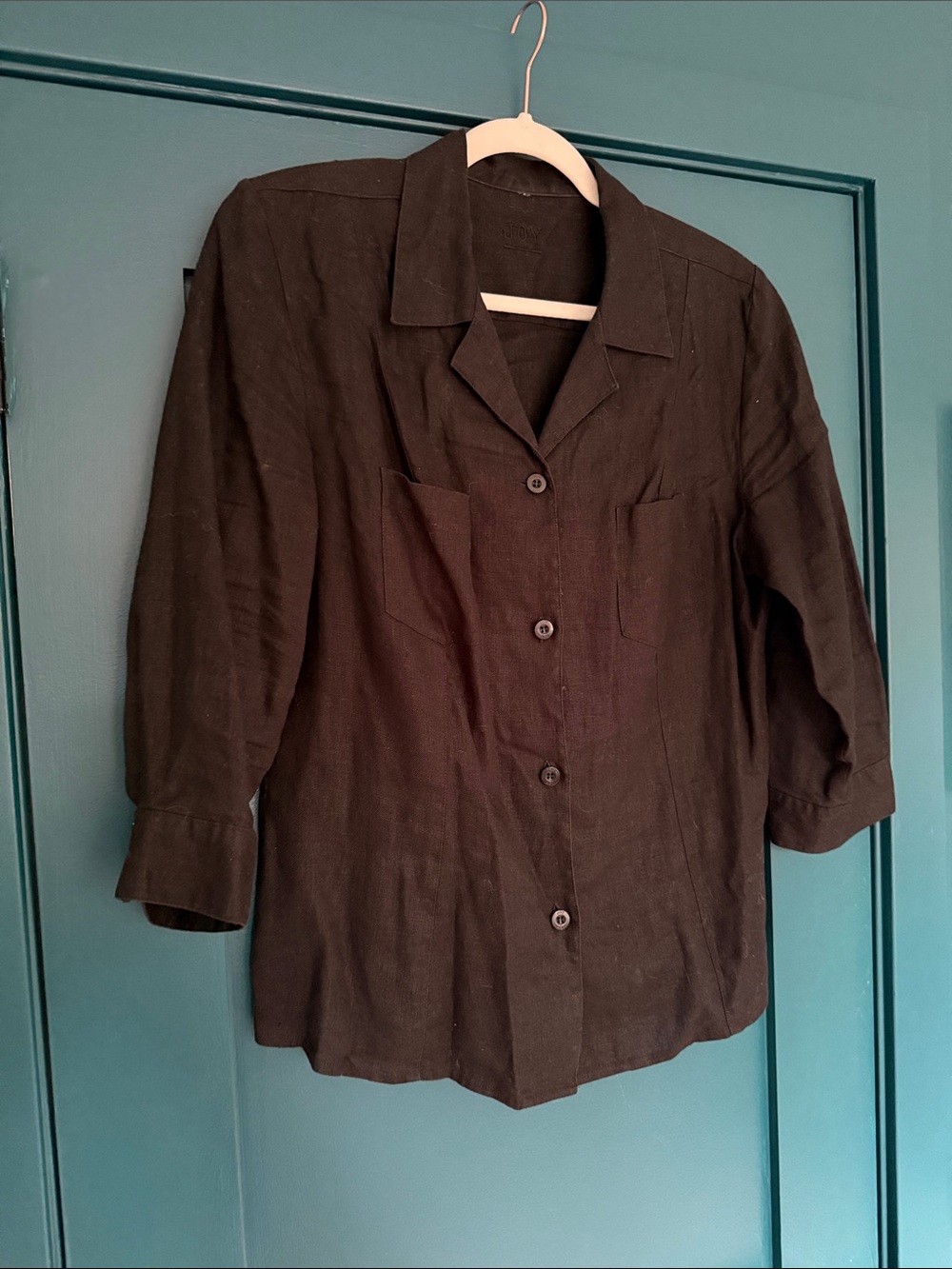 Black Button-Up Shirt